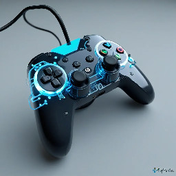 Je veux créer une manette de jeu 3D (gaming controller) pour un projet Arduino.  Caractéristiques :  Design ergonomique, confortable à tenir avec les deux mains Intégration d’un joystick analogique Arduino (position centrale ou légèrement à gauche) Ajout de 2 boutons physiques (faciles d’accès avec le pouce) Ajout de 2 LED pour indiquer des états (ex : alimentation et action)  Contraintes techniques :  Prévoir un espace pour une carte Arduino (Arduino Nano recommandé pour sa taille compacte) Ajouter des supports internes pour fixer le joystick, les boutons et les LED Prévoir des passages pour les fils électriques Ajouter une ouverture pour câble USB ou alimentation Modèle optimisé pour impression 3D (format STL) Possibilité de séparer la manette en deux parties (coque supérieure et inférieure) pour faciliter l’assemblage  Design :  Style moderne gaming (inspiré des manettes PlayStation ou Xbox, mais simplifié) Forme compacte et réaliste Bonne prise en main avec surface lisse ou texture antidérapante  Objectif : Créer un modèle 3D fonctionnel, prêt à être imprimé et utilisé dans un projet Arduino avec joystick analogique, 2 boutons et 2 LED.