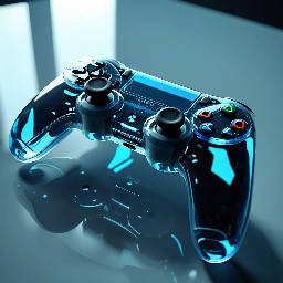 “gaming controller” ويعطيك 3D جاهز